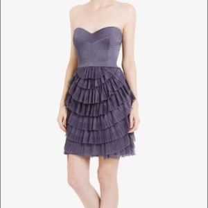 BCBGMAXAZRIA Ruffle Cocktail Dress